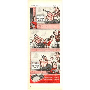1946 Kleenex Tissue f/ Little Lulu Vintage Print Ad (L7)